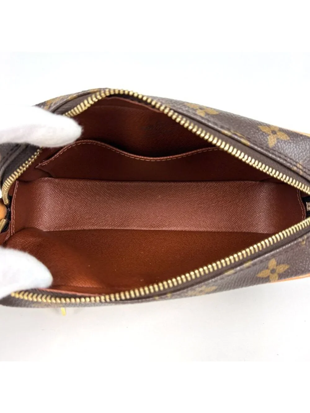 Louis Vuitton Pochette Cite Shoulder Bag Monogram Brown